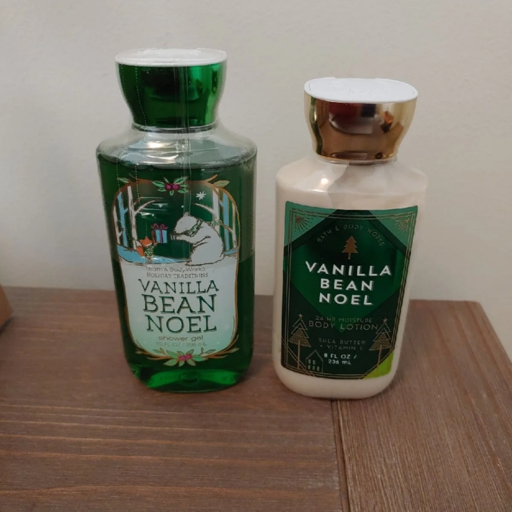Bath and Body Works Vanilla Bean Noel Set